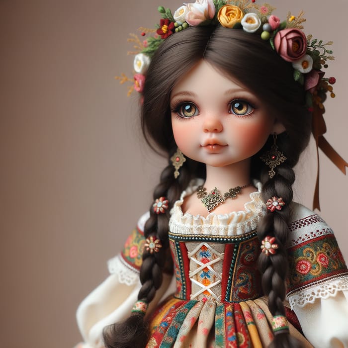 Tomamota Doll by Tamara Bogdanova in European Attire