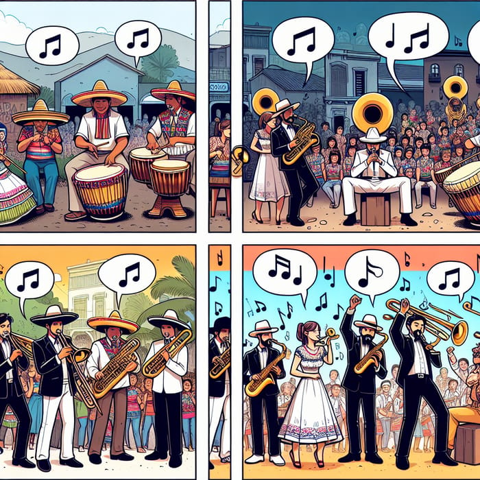 Evolution of Banda Music in Comics: Trad to Contemp