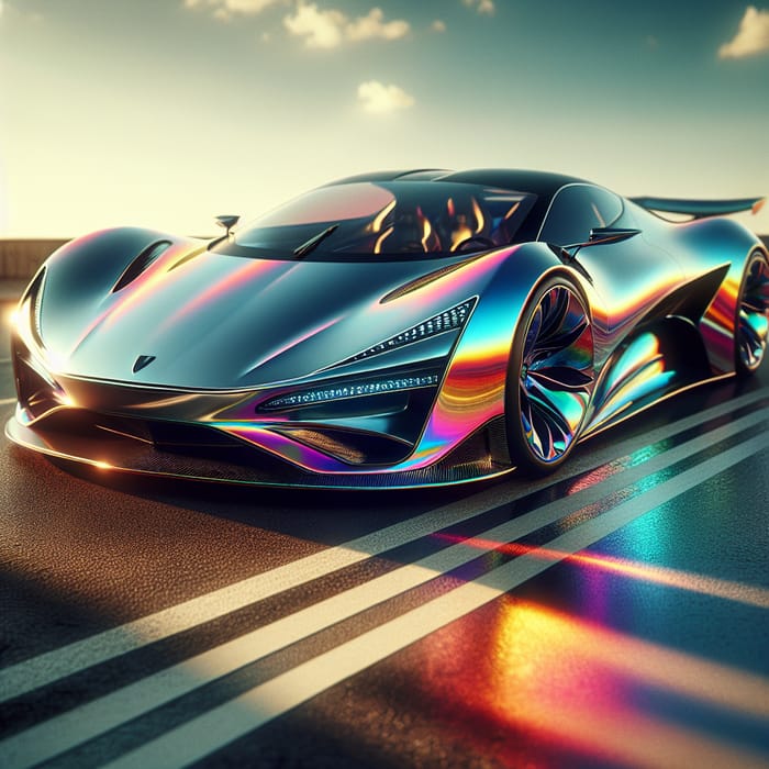 Futuristic Sport Car - True Speed and Luxury