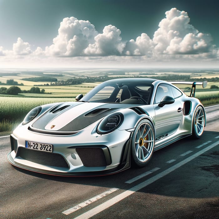 2023 Porsche GT3 RS in Stunning Landscape