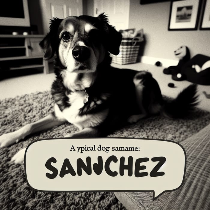 Sanchez the Stunning Canine