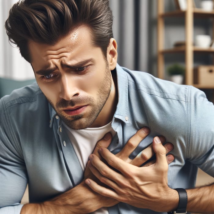 Man with Heart Problems: Recognizing Anxiety Symptoms