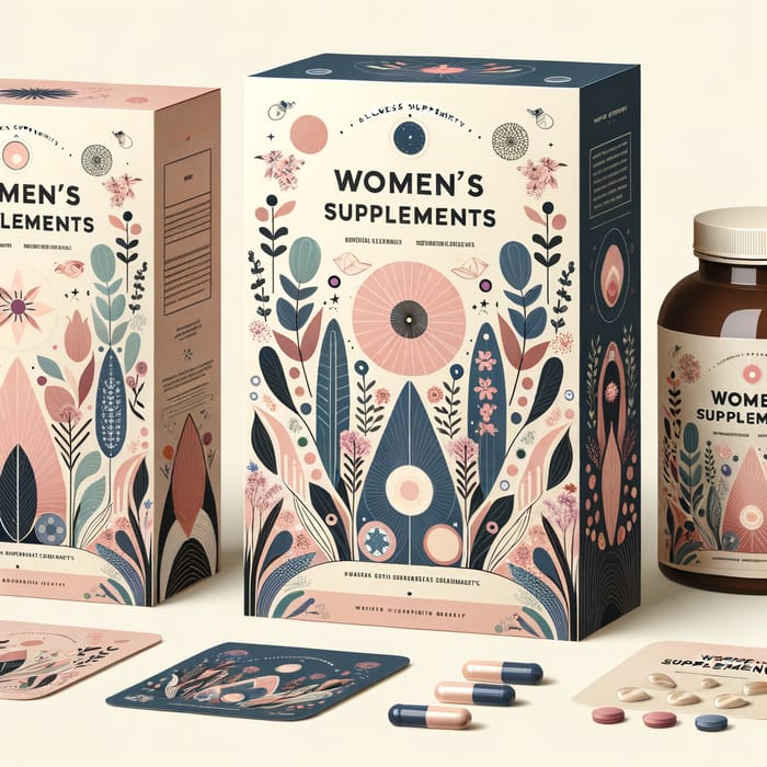 Sophisticated Women's Wellness Supplements | Empowering & Feminine