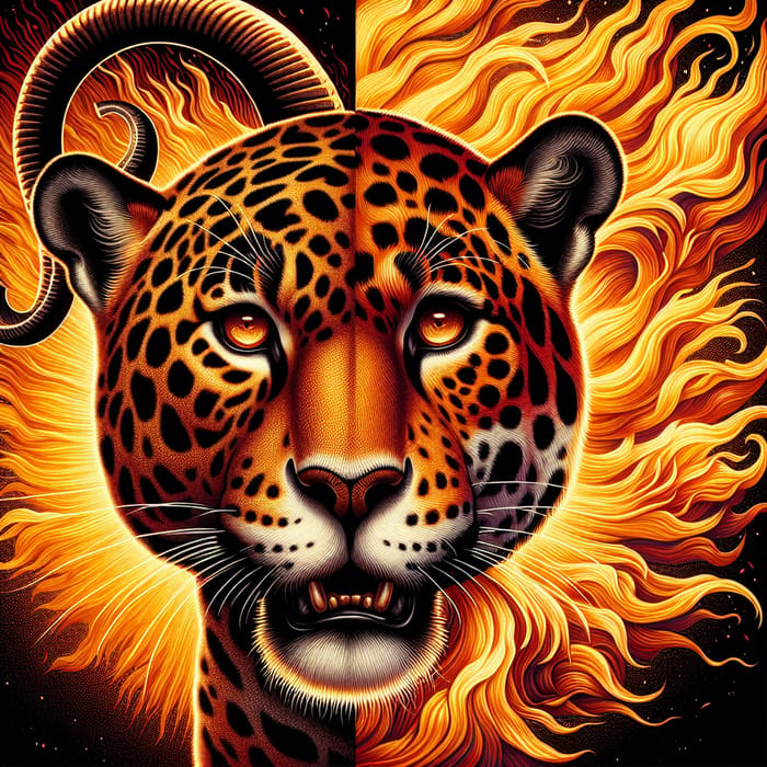 Fierce Jaguar: Symbol of Aries' Fiery Energy