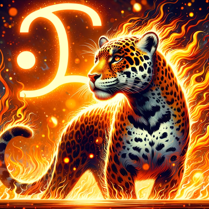 Majestic Jaguar: Sagittarius Wild Nature & Fire Energy
