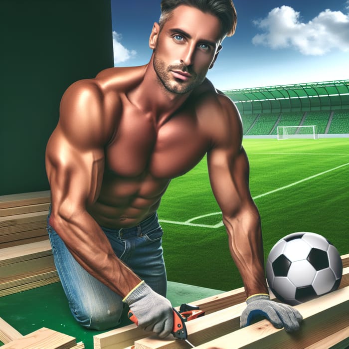 Soccer Player Building House: Construction of a Champion