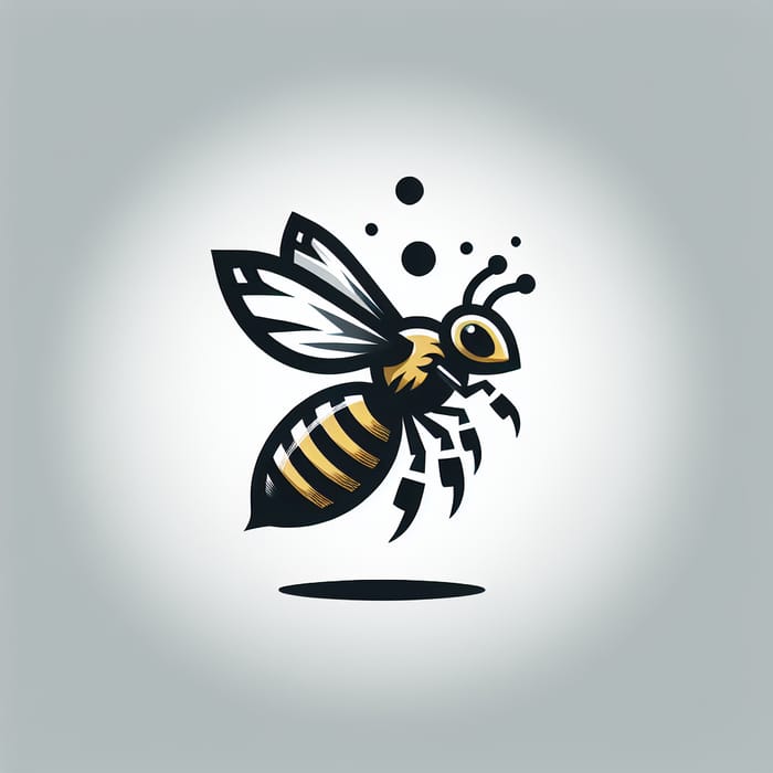 Create a Logo with a Bold Bee Design