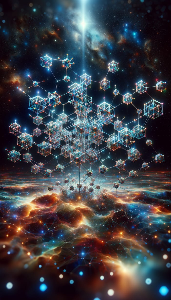 Kaleidoscopic DMT Molecules in Outer Space