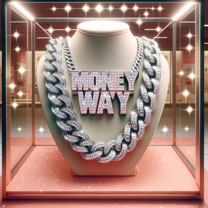 Exquisite 'Money Wayy' Diamond Cuban Link Chain