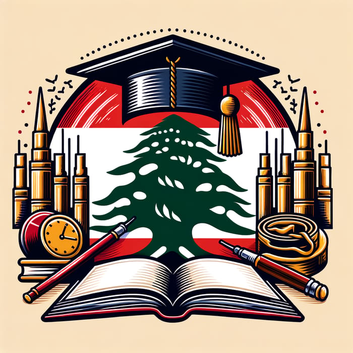Lebanese Club Logo Design - Rich Heritage & Vibrant Colors
