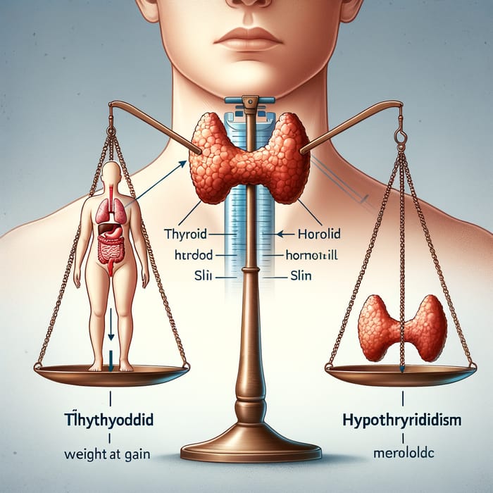 Thyroid and Weight: Connection to Weight Gain or Loss Illustrated