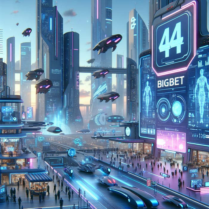BIGBET44: Futuristic Sci-Fi Utopia