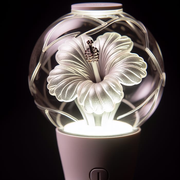 Hibiscus Flower Kpop Lightstick | Captivating Design