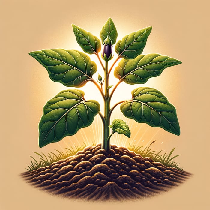 Eggplant Growth Stage: Healthy Plant Development
