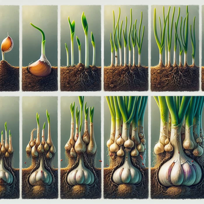 Garlic Growth Stages: Cultivation and Harvest Guide for Success