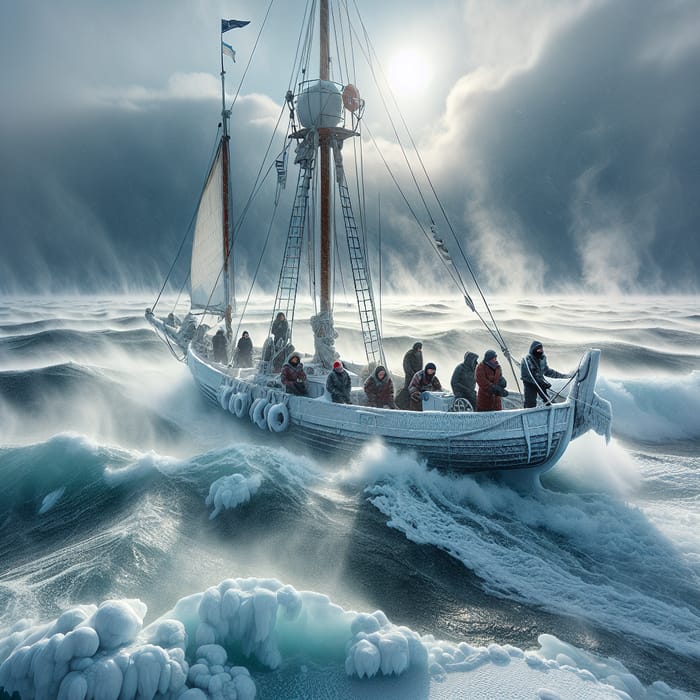 Winter Baltic Sea Sailing Expedition