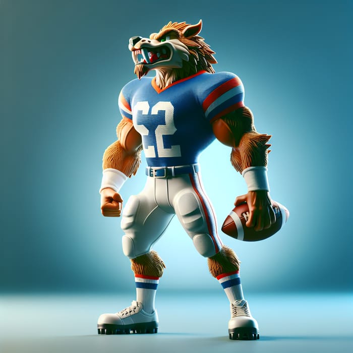 Hoddle Strong Mascot | Team Spirit Icon