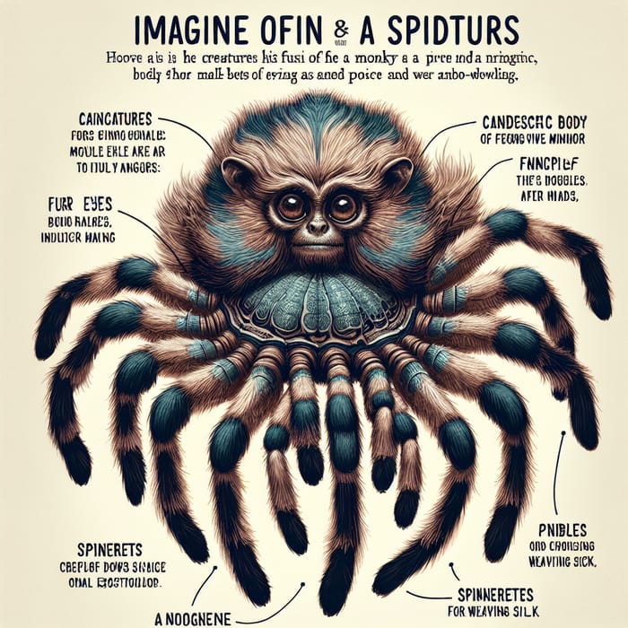 Monkey-Spider Fusion: A Fascinating Combination of Primate