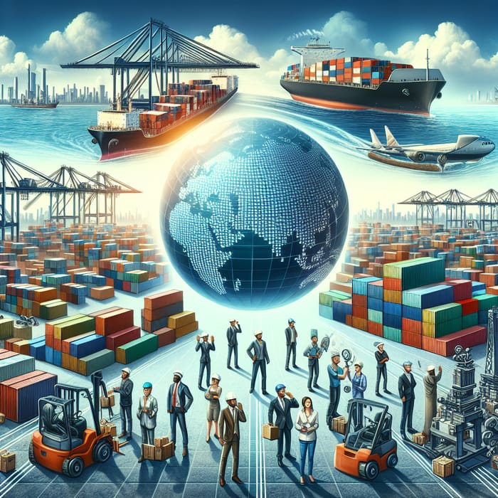 International Trade and Global Commerce Image