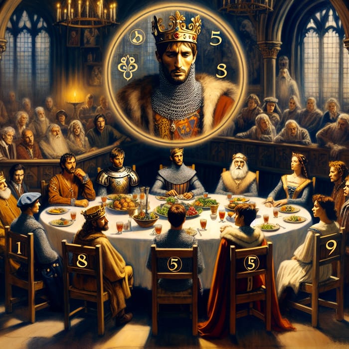 Round Table of King Arthur with Lancelot and Knights | Arthurian Legends Round Table of King Arthur with Lancelot and Knights | Arthurian Legends