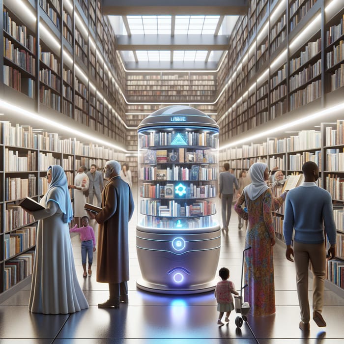 AI and Libraries: A Vision of Harmony and Knowledge Circuit Diagram