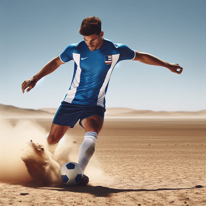 Mesmerizing Messi Showcases Football Skills in Desert