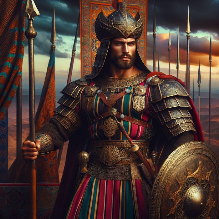 King of Morocco Warrior: Regal Nobleman