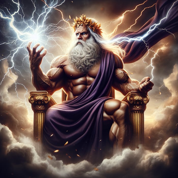 Zeus - Powerful Greek God of Lightning and Thunderbolts