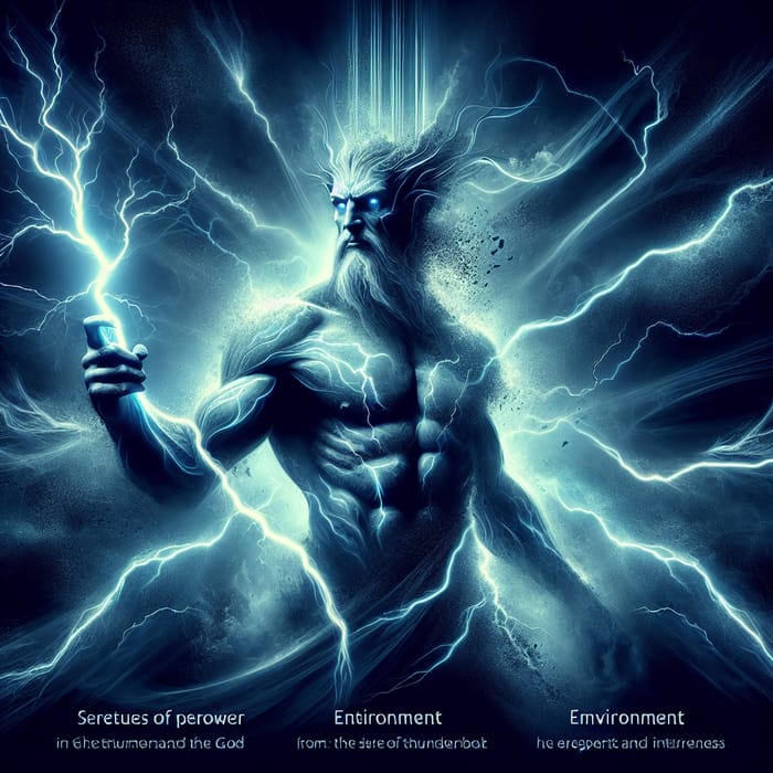 Thunder-wielding Zeus: Muscular God of Ancient Greek Mythology