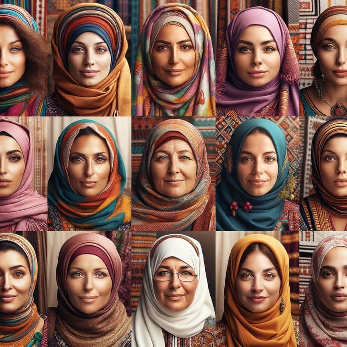 Authentic Algerian Women in Cultural Garb - Gorgeous Diversity