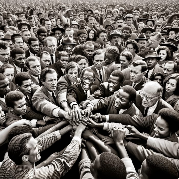 Unity in Diversity: Raw Emotions and Powerful Expressions in Civil Rights Movement Photography