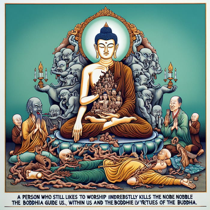 Killing the Noble Spiritual Guide: Bodhi Mind and Buddha Virtues