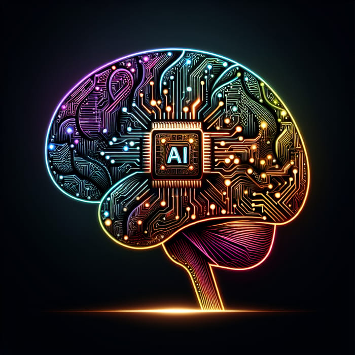 Futuristic AI Brain Logo Design | Creative Logo Creation