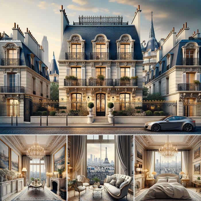 Luxury Paris House - Exquisite Exteriors & Interiors Showcase
