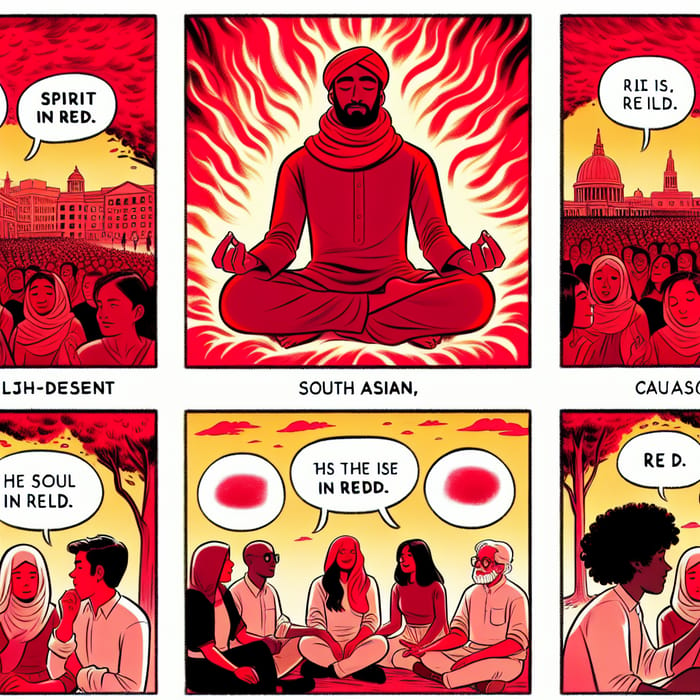 Red Spirit Comic: Capturing Vibrant Encounters