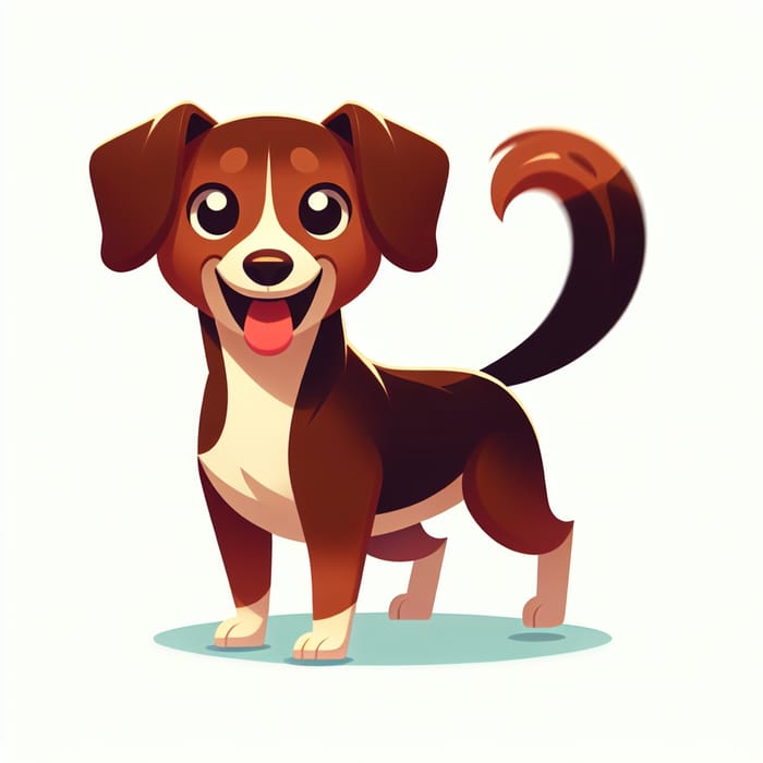 Playful and Energetic Domestic Dog | Lively Canine Companion