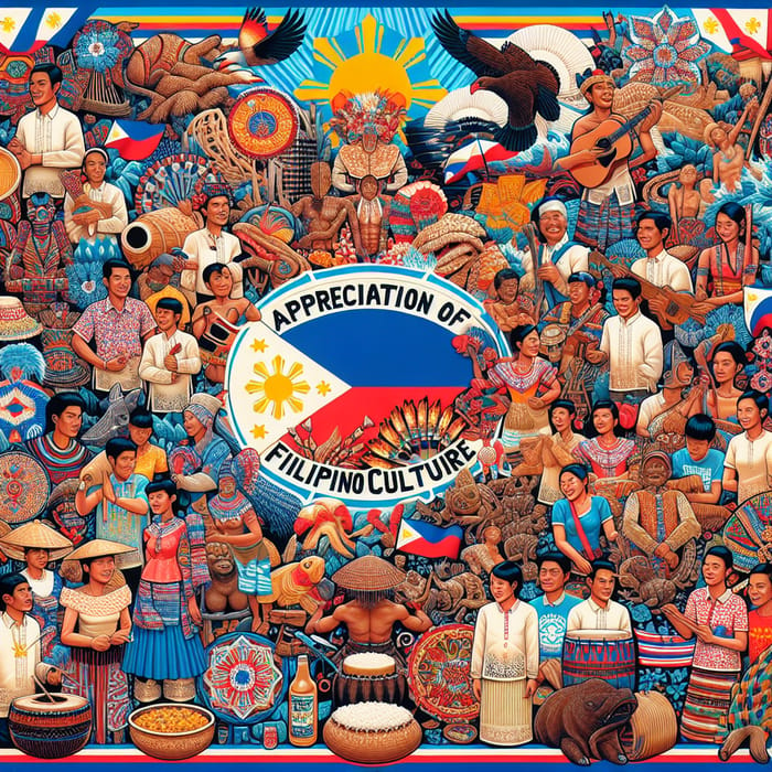 Filipino Culture Appreciation Poster