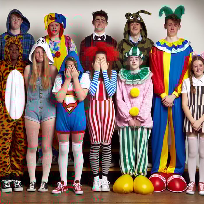 Funny teenage costumes clearance