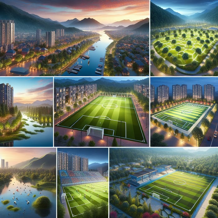 Soccer Field Landscape Design Examples