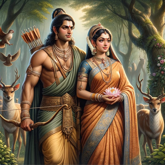 Ram and Sita - Symbol of Strength and Divinity | Ancient India