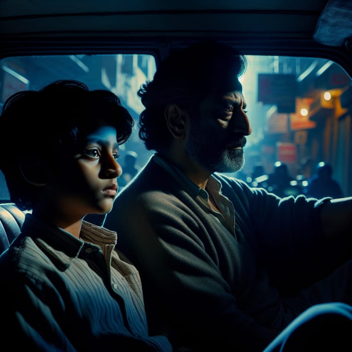 Egyptian Drive: Father & Son in Cinematic Silence