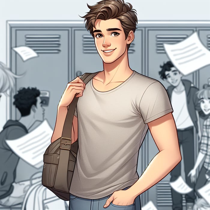 Young Male Character in High-School Setting: Meet Void Stiles