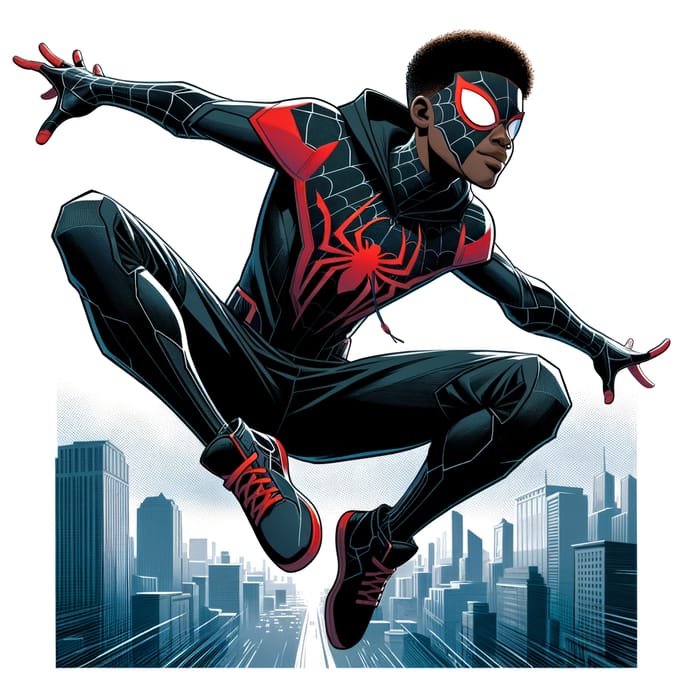Miles Morales Spider-Themed Suit