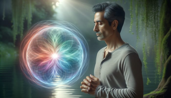 Exploring Energy Aura: Inner Self Connection Through Tranquility