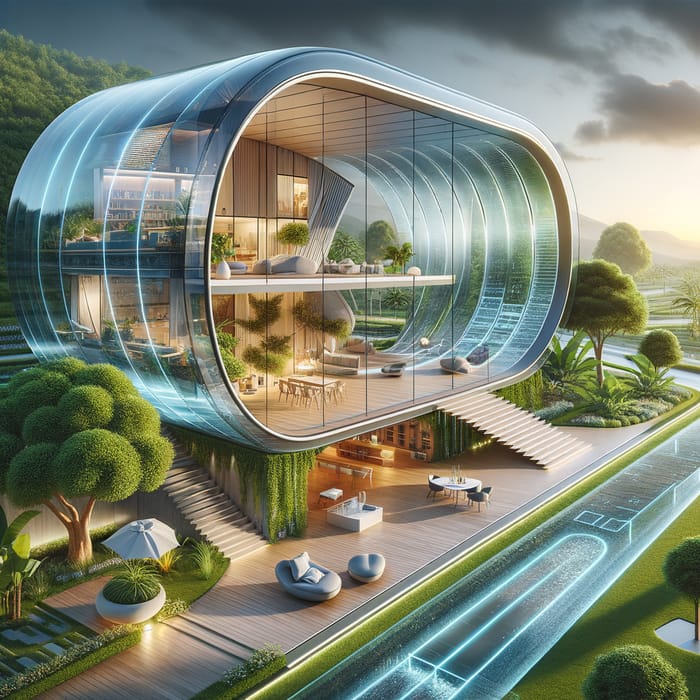 Futuristic House | Innovative Design & Eco-Friendly Features