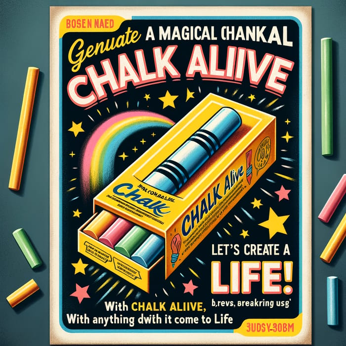 Chalk Alive | Create Living Artworks with Magical Chalk