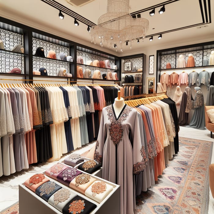 Women Islamic Clothing Store: Abayas, Hijabs & Kaftans Variety