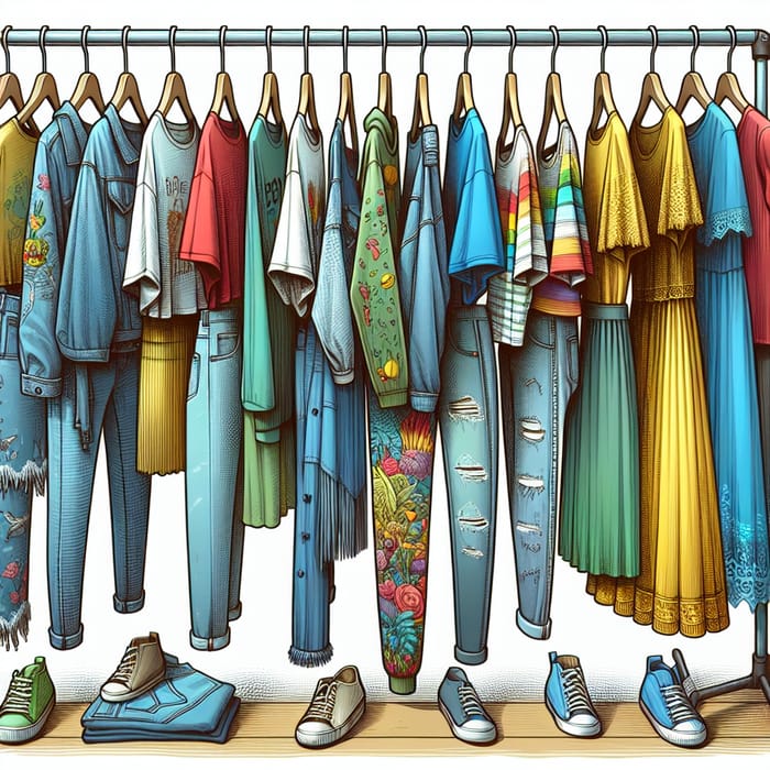 Trendy fashion clothing sales