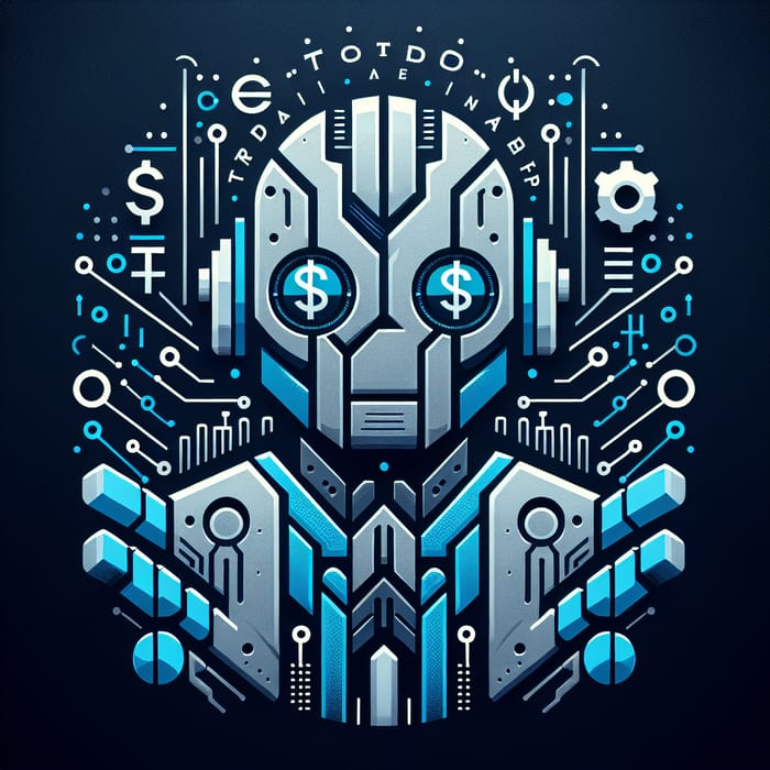 TradeMaster Logo Design for Financial Trading Bot