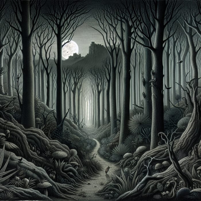 Selva Oscura di Dante: A Dark Forest Exploration